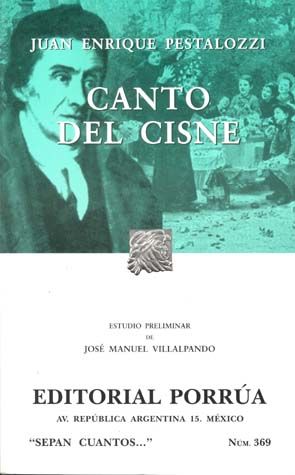 El Canto Del Cisne Pestalozzi Pdf